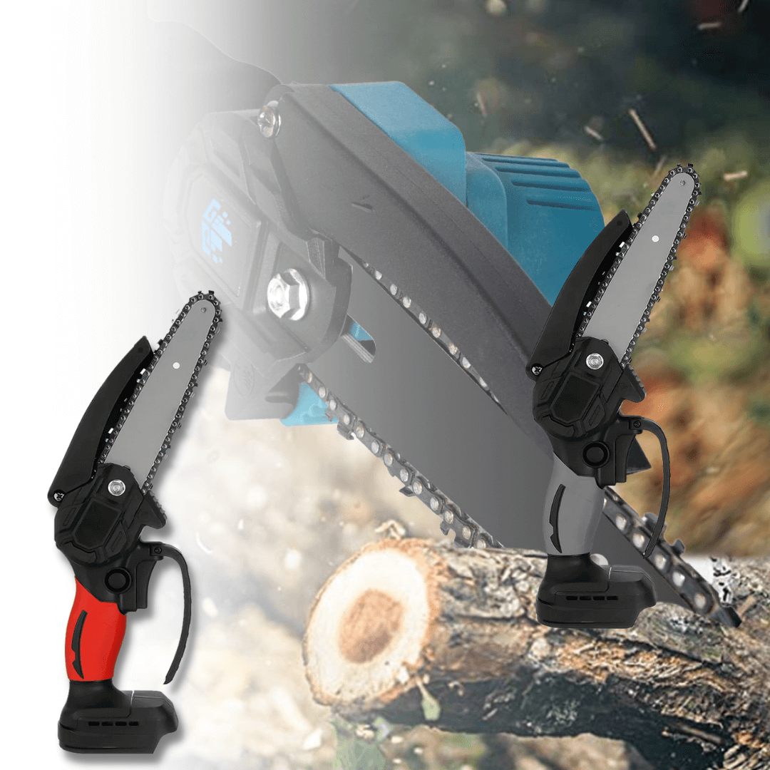 Stormblade Electric Mini Chainsaw – Lightweight 1200W Pruner for 18V Makita Batteries