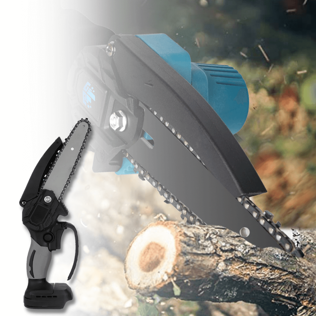Stormblade Electric Mini Chainsaw – Lightweight 1200W Pruner for 18V Makita Batteries