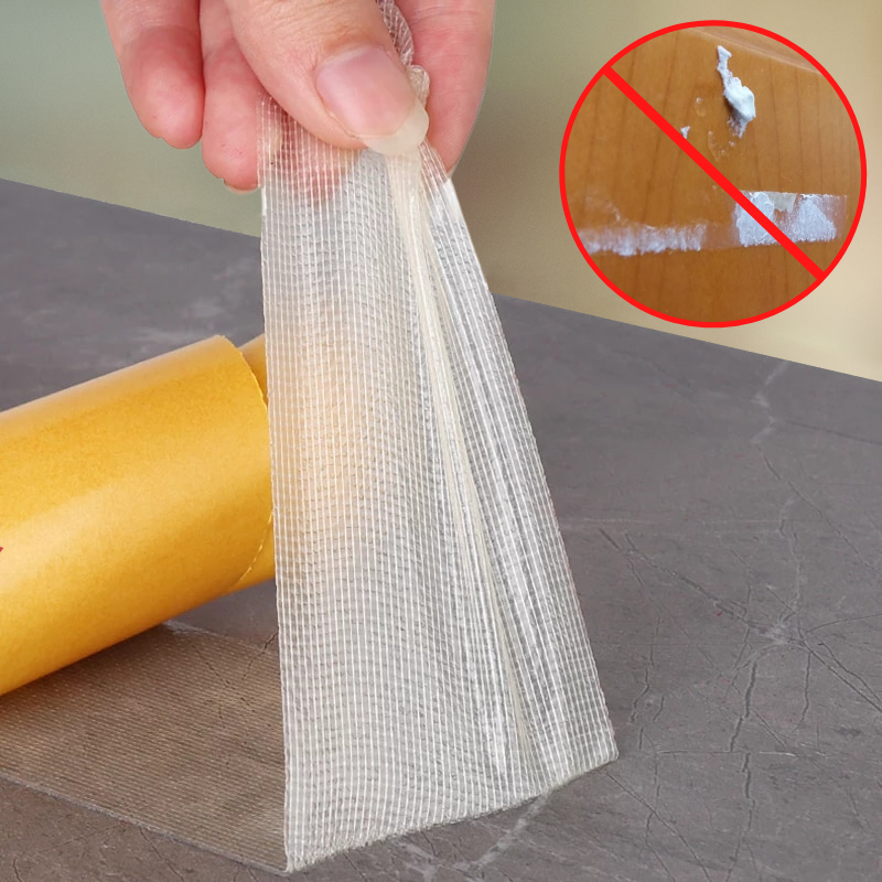 Supertape – Ultra-Strong Double-Sided Tape for All Surfaces | No Residue, Easy to Use, 9kg Load Capacity