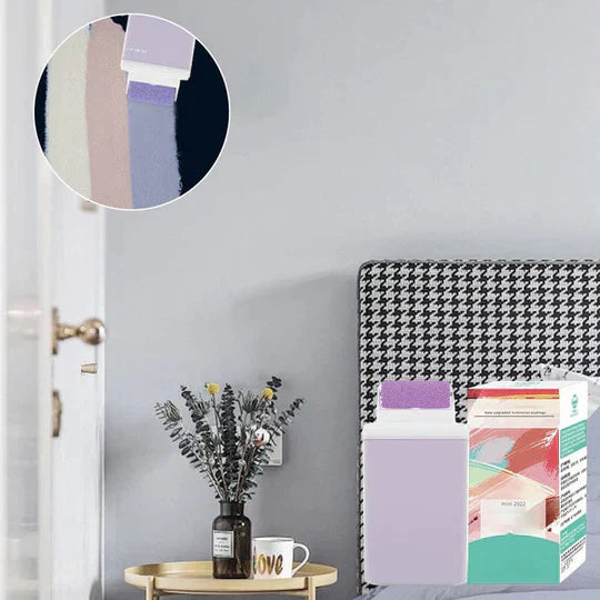 Wall Repair Paint Roller – Integrated Brush for Quick & Smooth Touch-Ups