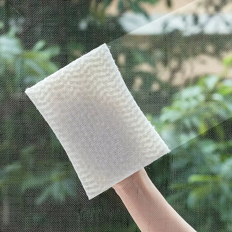 Multifunctional Window Brush – Reusable Cleaning Tool with Multi-Layer Sponge for Glass & Frames