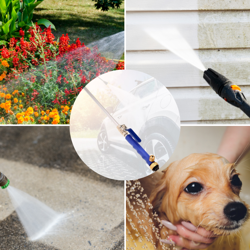 PowerSpray Pro – High-Pressure Hose Attachment for Effortless Deep Cleaning