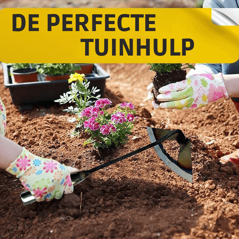 Steel Hollow Hoe – Sharp & Durable Garden Tool for Effortless Weeding and Soil Loosening
