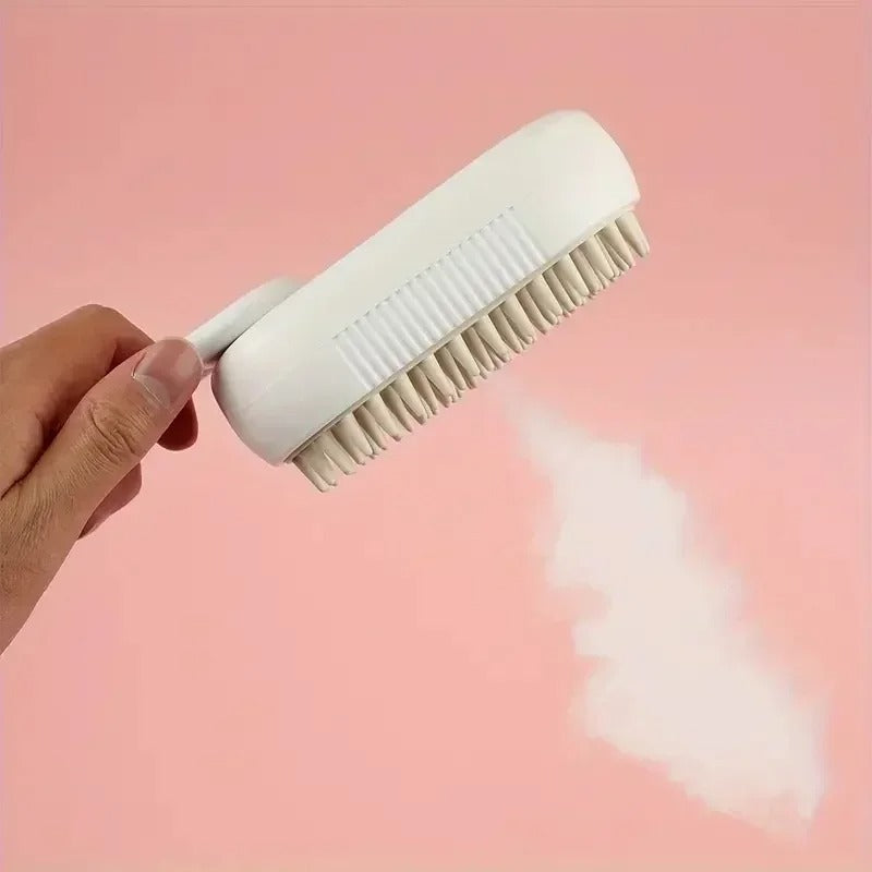 Chantal Douceur – Steam Comb for Pets | Hydrating Grooming Brush with Massage Function for Dogs & Cats
