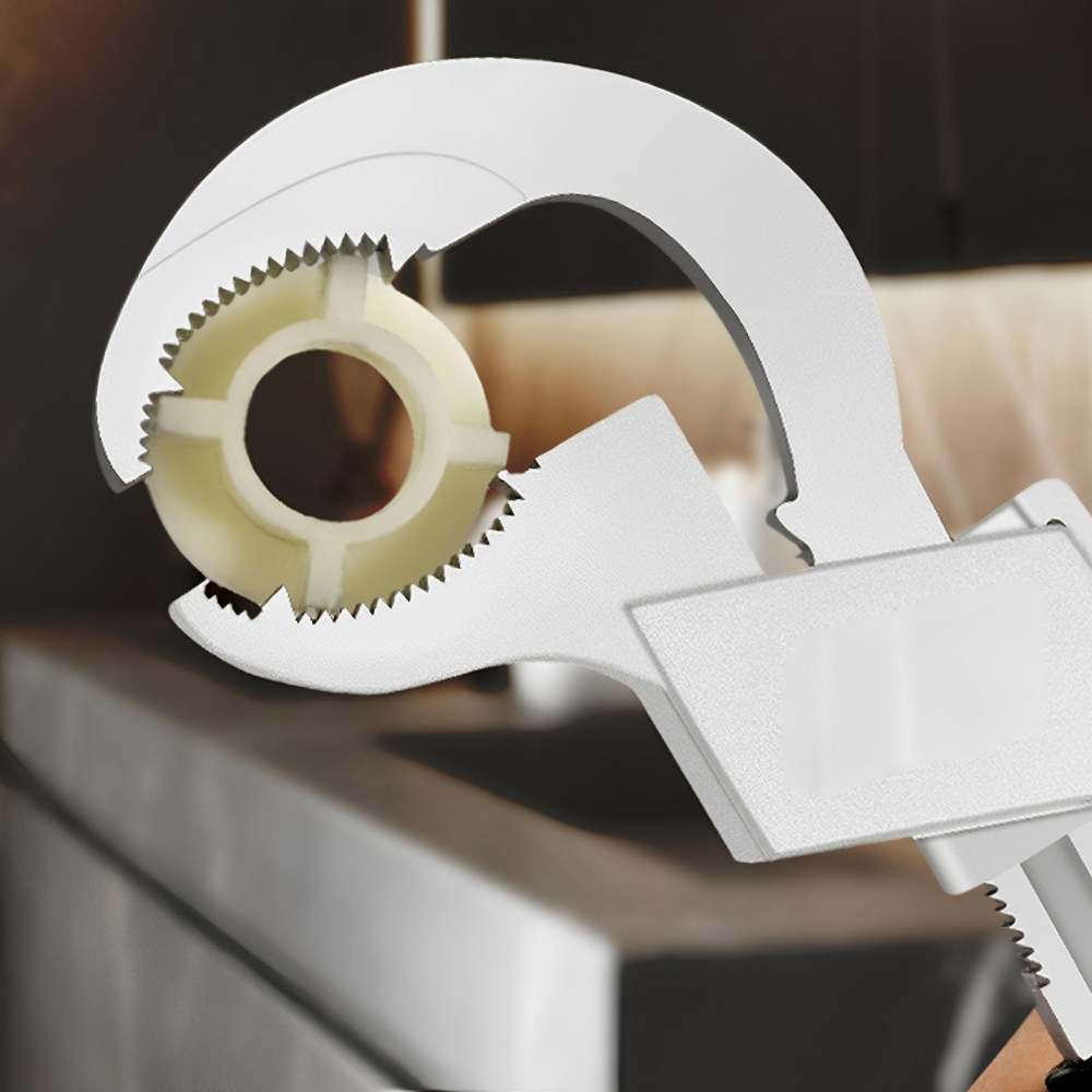 Multifunctional Sanitary Key – Adjustable Plumbing Wrench with Interchangeable Heads
