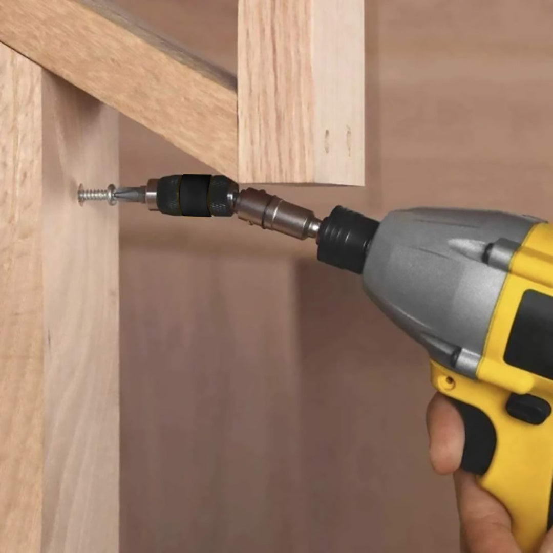 FlexiMag – 180° Magnetic Bit Holder for Tight Space Drilling