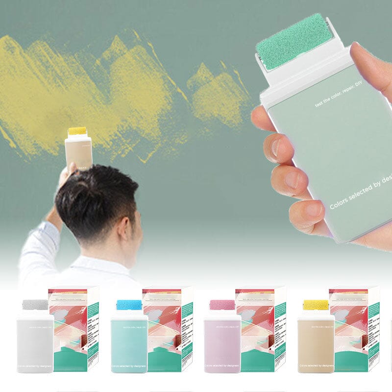 Wall Repair Paint Roller – Integrated Brush for Quick & Smooth Touch-Ups