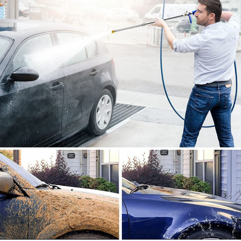 PowerSpray Pro – High-Pressure Hose Attachment for Effortless Deep Cleaning