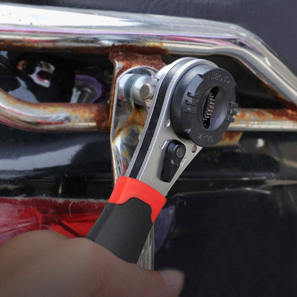 GripMaster Pro – 16-in-1 Universal Ratchet Wrench for Fast & Flexible Repairs
