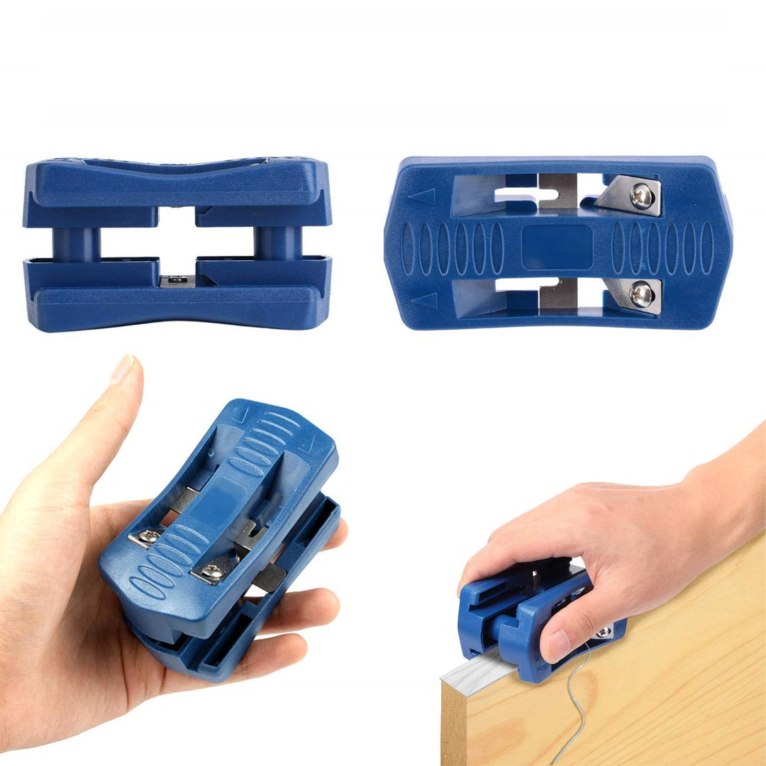 Wood Edge Trimming Tools Set – Clean & Precise Double-Sided Edge Cutter for Panels, Veneer & PVC