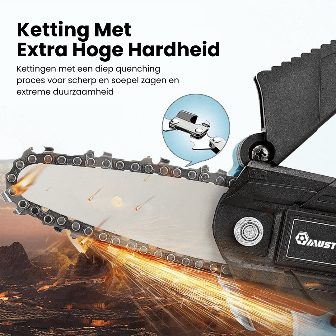Stormblade Electric Mini Chainsaw – Lightweight 1200W Pruner for 18V Makita Batteries