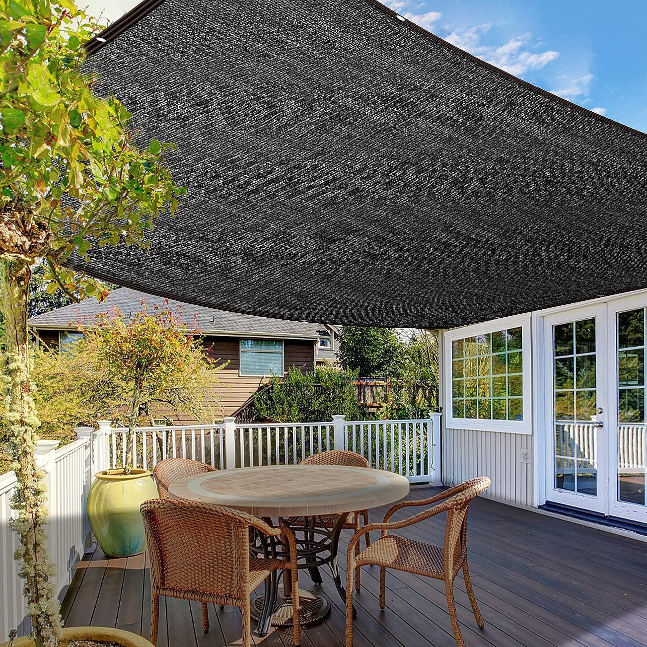 Instant Shade Sunshade – UV-Blocking, Weather-Resistant Outdoor Canopy