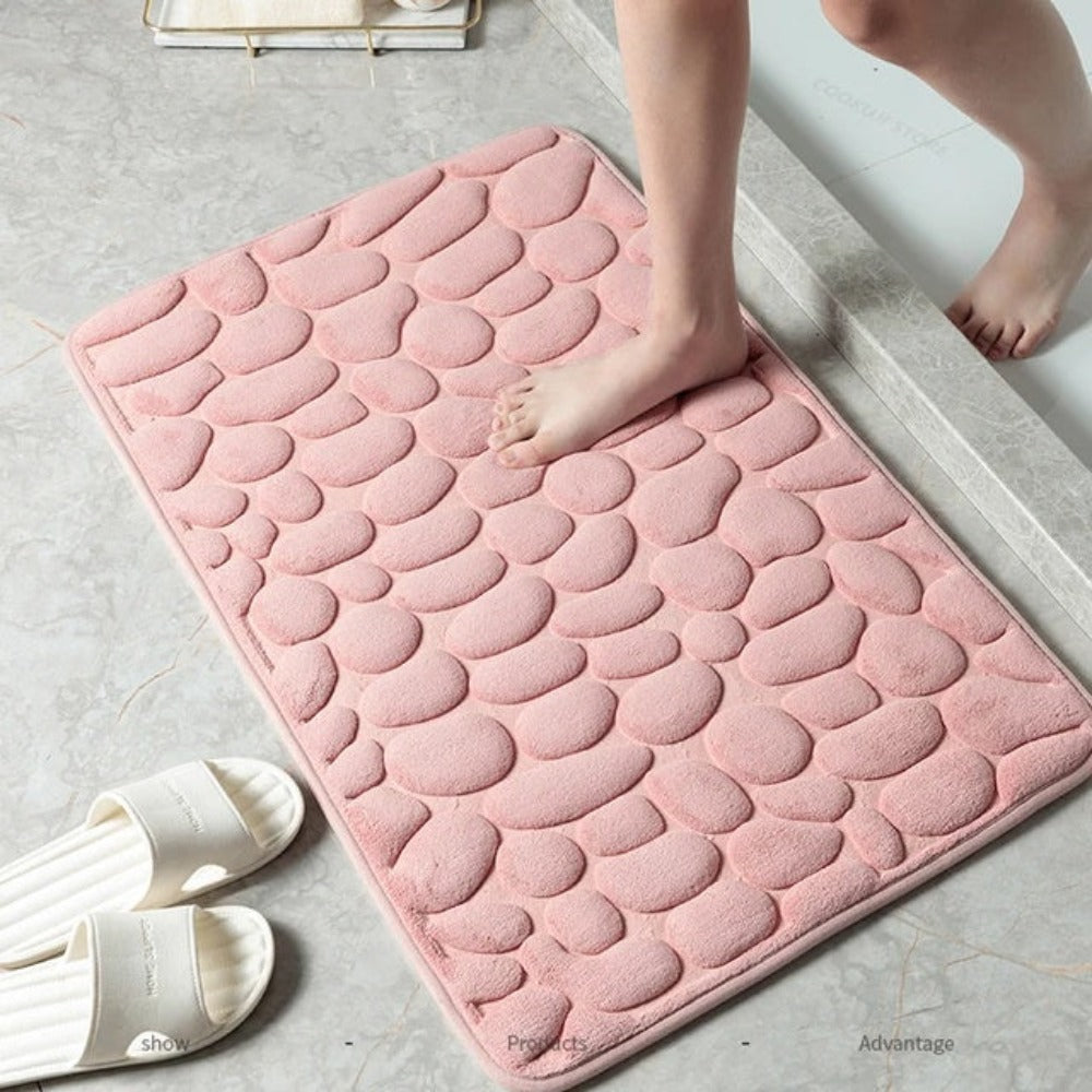 CloudStep Bath Mat – Ultra-Soft, Fast-Drying Comfort for Bathroom & More