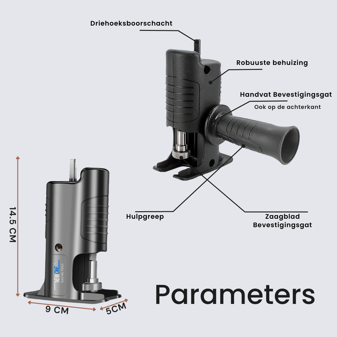 Bladeex Drill Adapter – Convert Your Drill into a Powerful Reciprocal Saw for Wood & Metal Cutting