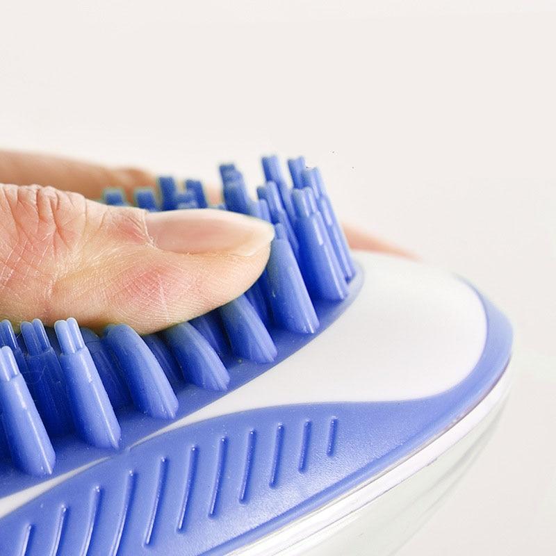 Zorropet – 2-in-1 Soap Dispenser & Massage Brush for Dog Grooming