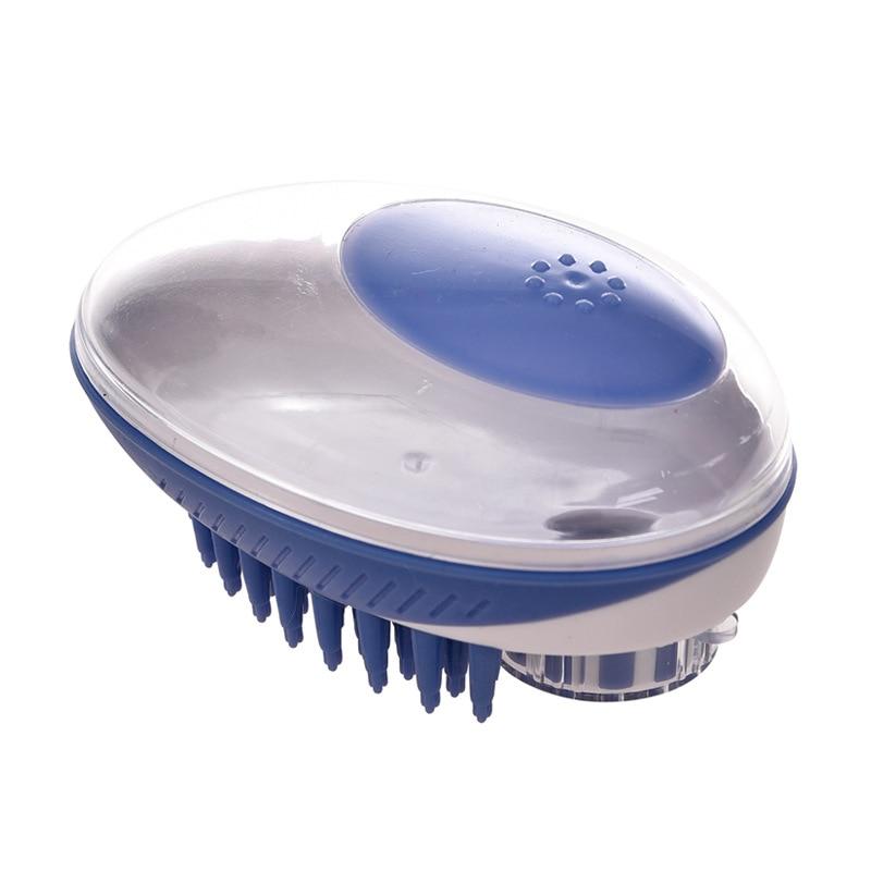 Zorropet – 2-in-1 Soap Dispenser & Massage Brush for Dog Grooming