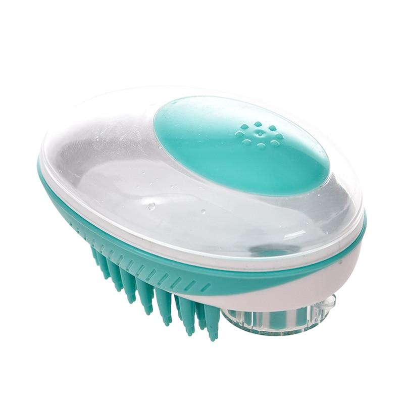 Zorropet – 2-in-1 Soap Dispenser & Massage Brush for Dog Grooming