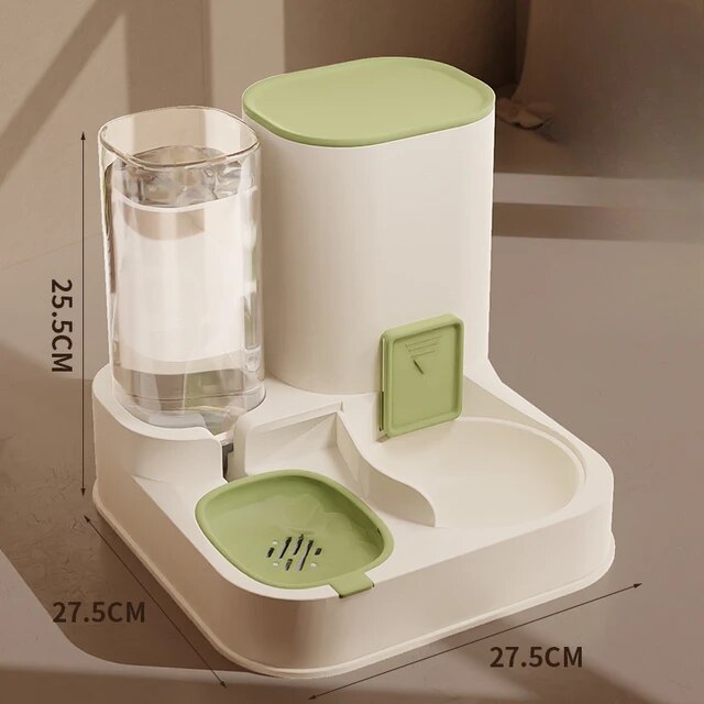 Bretzee Smart Feeder – Automatic Pet Food & Water Dispenser | Ceramic & BPA-Free Design