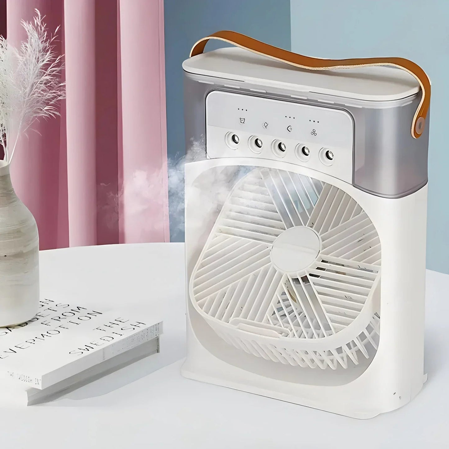 Luxyecs | AirCooler Pro 3-in-1 Fan, Air Conditioner & Humidifier with 7-Color LED Light