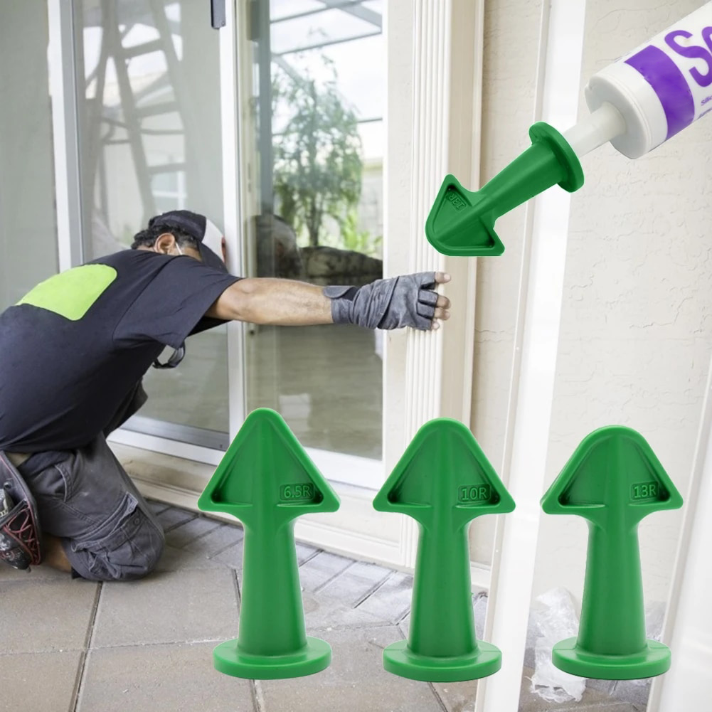 Silicone Instant Spray Tool Set – Mess-Free Sealing Nozzles for Windows, Doors & Bathtubs
