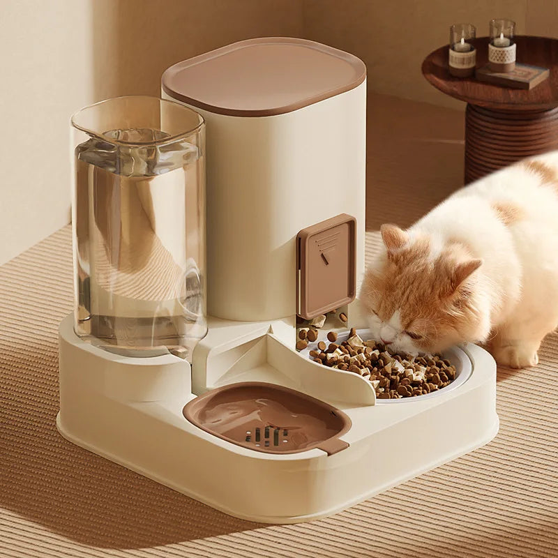 Bretzee Smart Feeder – Automatic Pet Food & Water Dispenser | Ceramic & BPA-Free Design