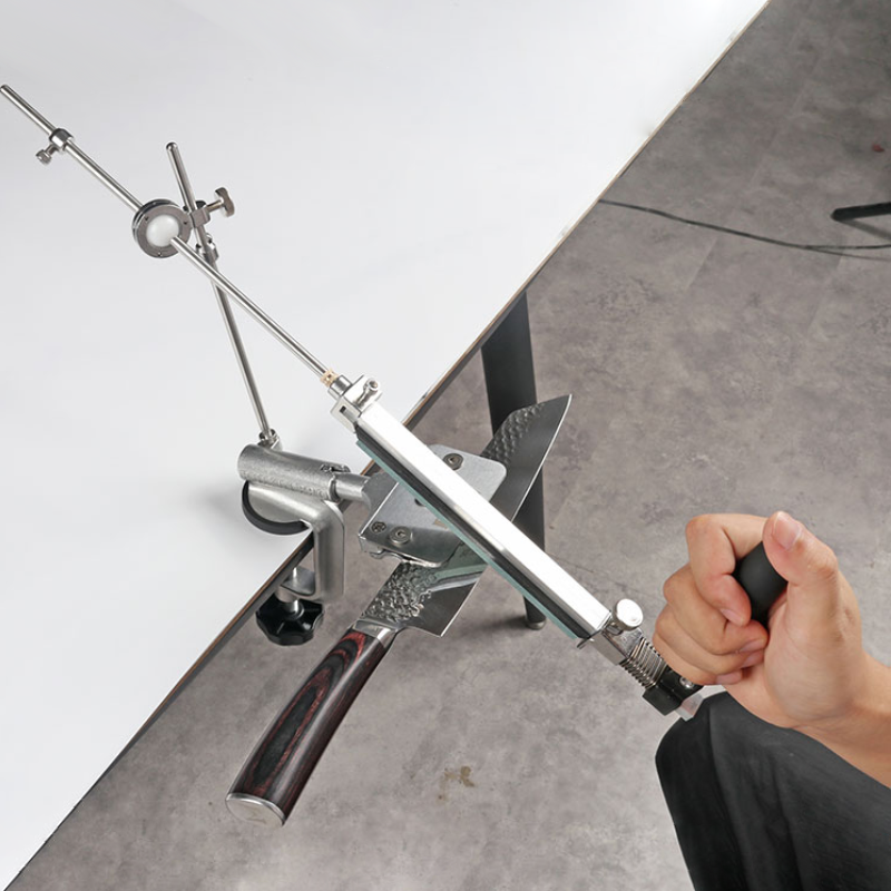 Knife Sharpener Pro – Precision Sharpening with 7-Stone System & Adjustable Angle Guide