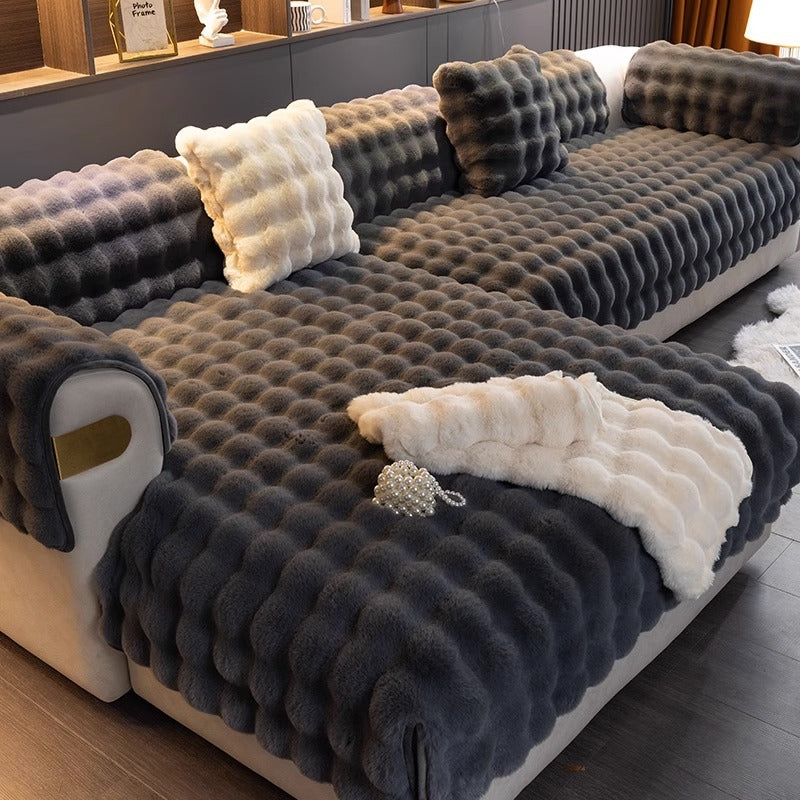 SofaGuard Luxe – Elegant Non-Slip Sofa Protector for Pets, Kids & Everyday Comfort