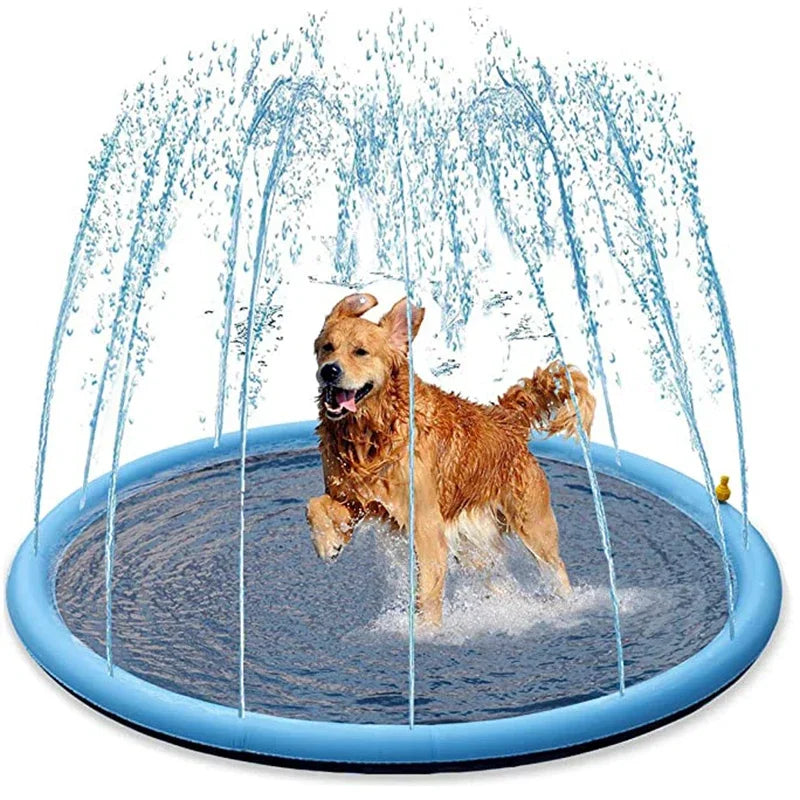PetSplash – Interactive Water Pad for Dogs with Sprinkler Cooling Fun