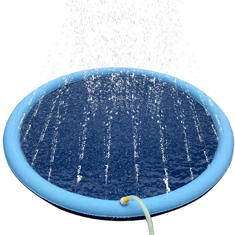 PetSplash – Interactive Water Pad for Dogs with Sprinkler Cooling Fun