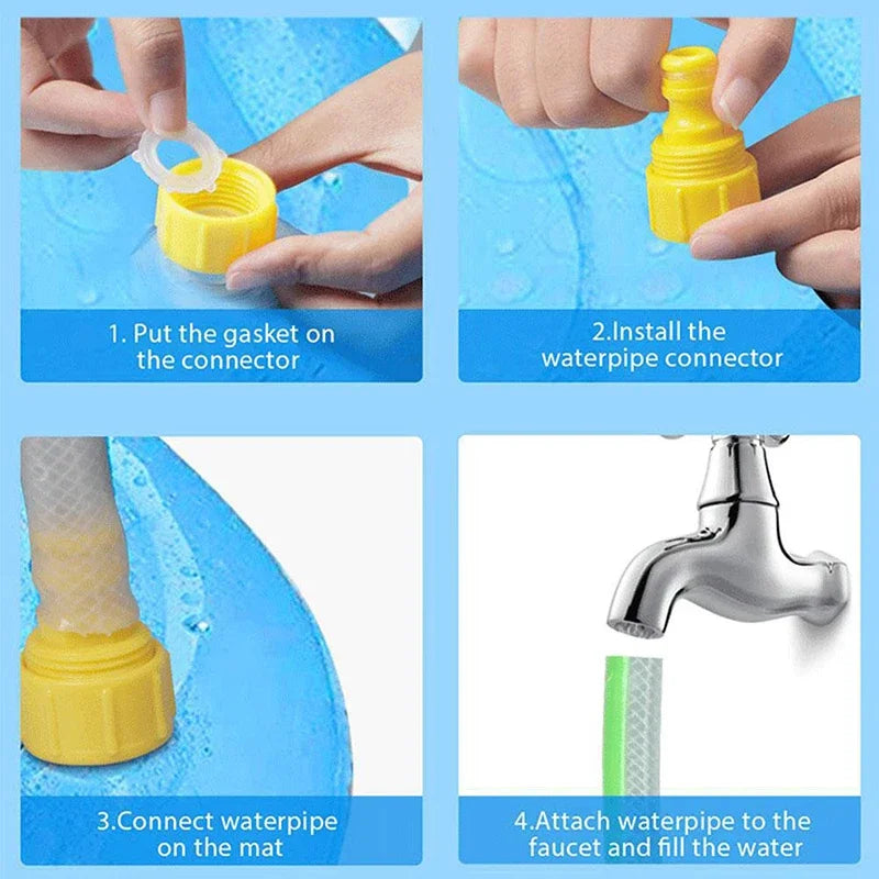 PetSplash – Interactive Water Pad for Dogs with Sprinkler Cooling Fun