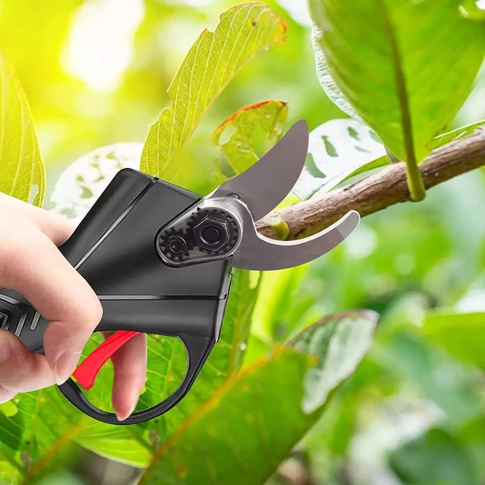 Electric Pruning Shears – Cordless Garden Cutter with 21V Battery & Precision Blades for Effortless Branch Trimming