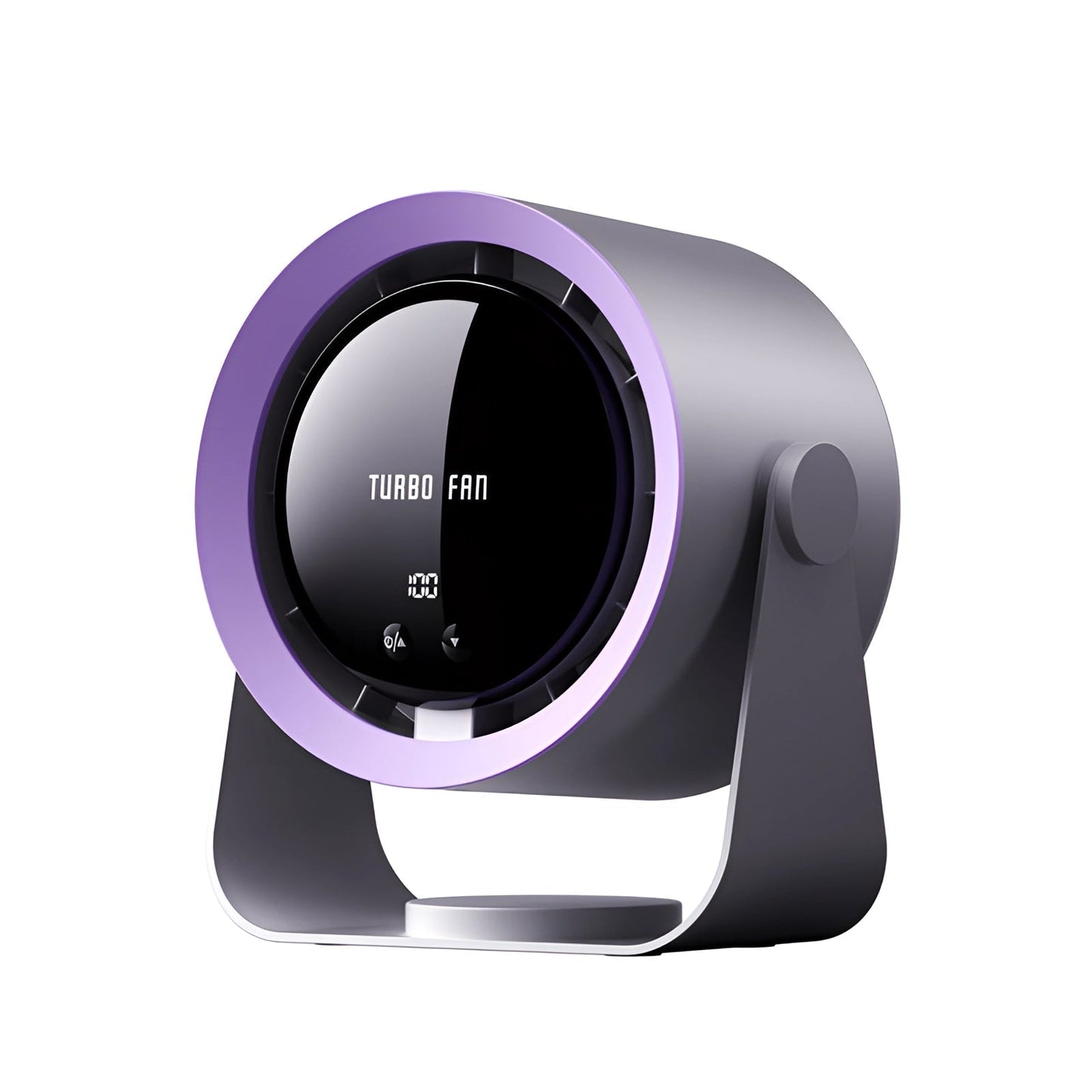 Bladeless Turbo Fan with LED Display – Compact, Quiet Cooling Solution for Bedrooms and Living Rooms