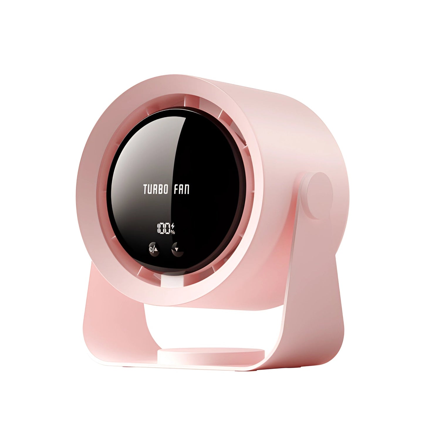 Bladeless Turbo Fan with LED Display – Compact, Quiet Cooling Solution for Bedrooms and Living Rooms