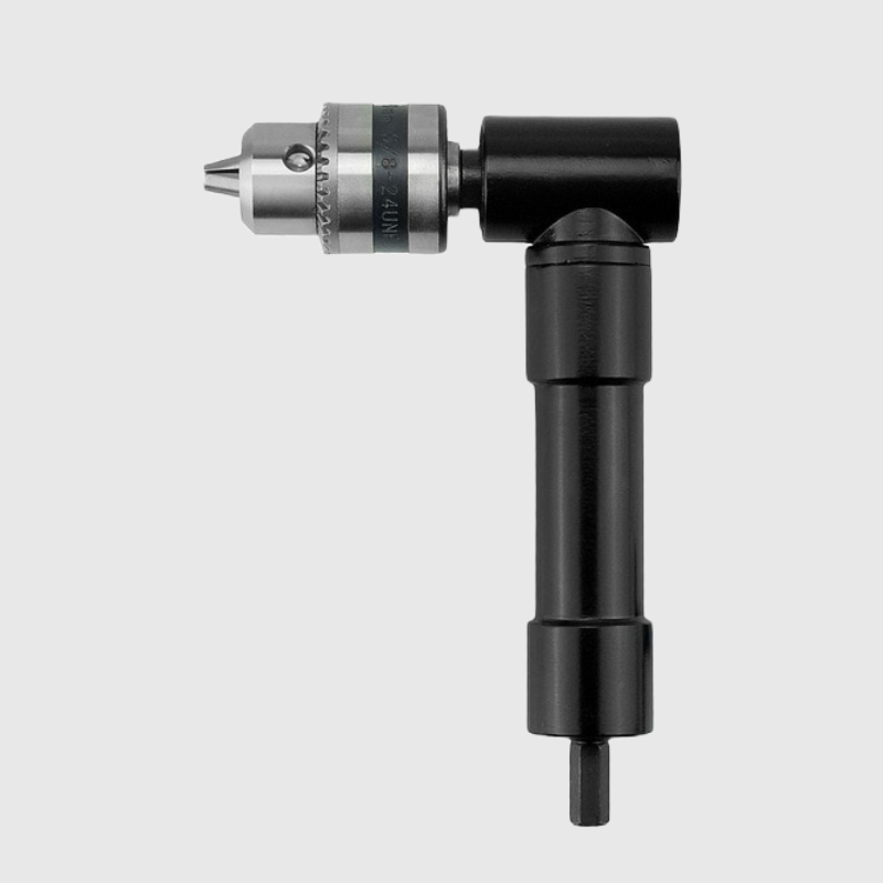 90-Degree Right Angle Drill Extension – Compact Adapter for Tight-Space Drilling