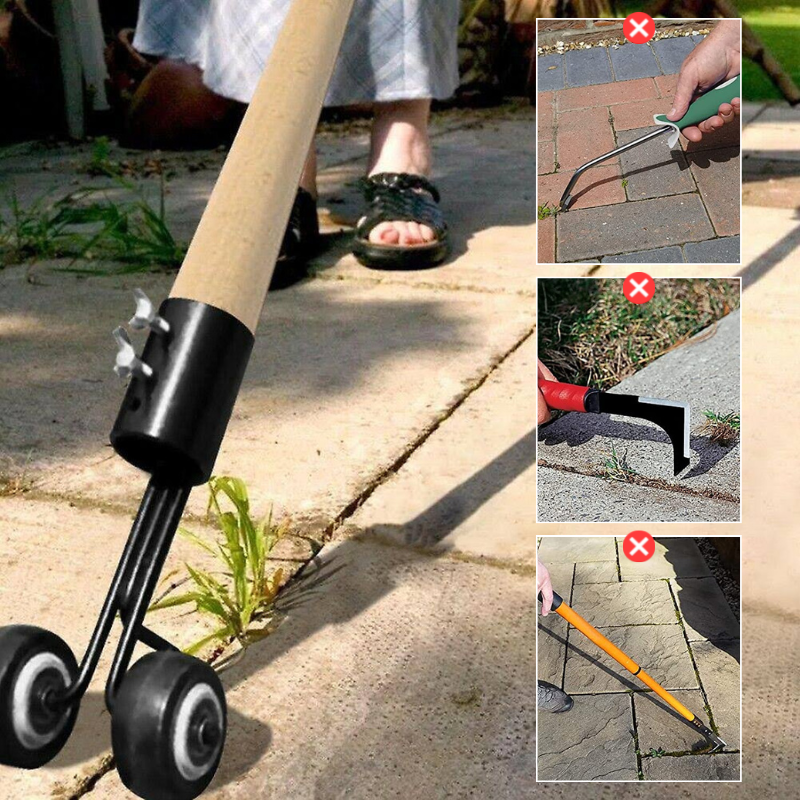 Portable Weed Remover Tool – Crack & Crevice Weeding Without Bending