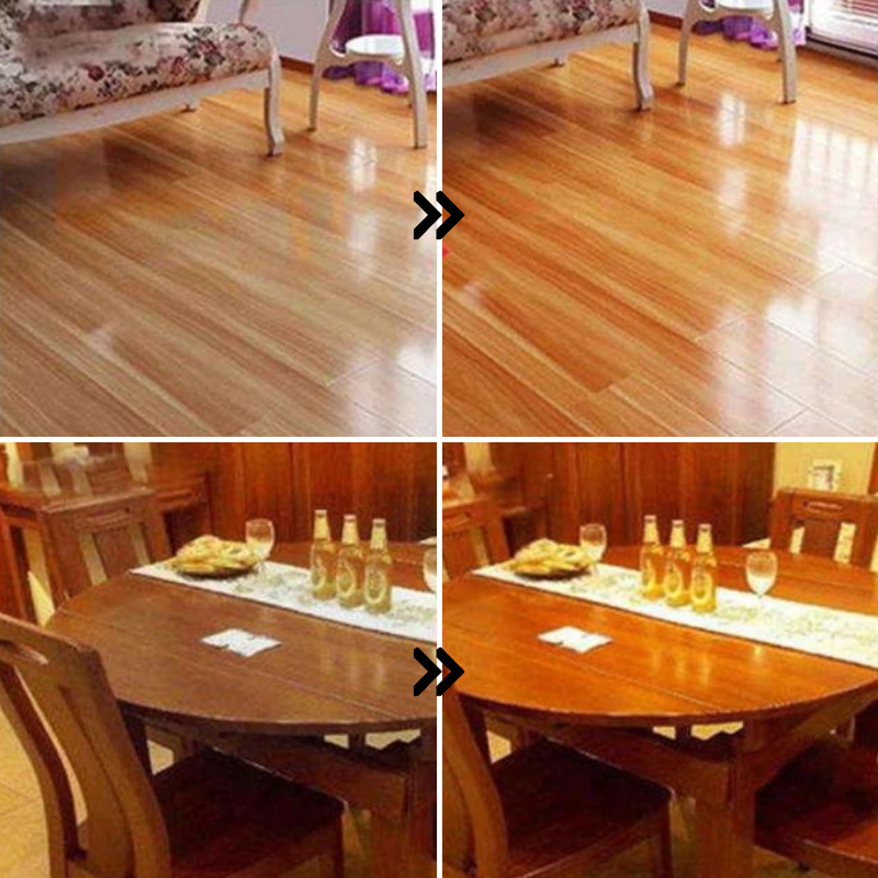 Fast Wood Cleaner and Polisher – Natural Beeswax Formula for Deep Cleaning & Long-Lasting Wood Protection