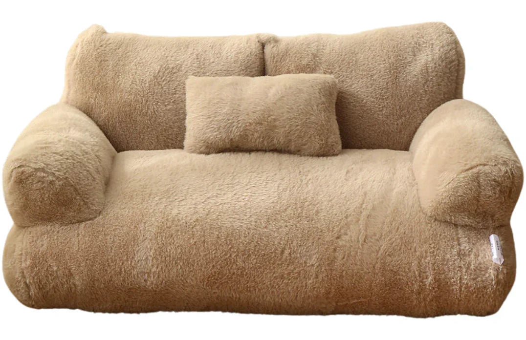 Pet Sofa Pro – Ergonomic Anti-Anxiety Bed for Dogs & Cats – Soft, Washable, Stress-Relieving Nest