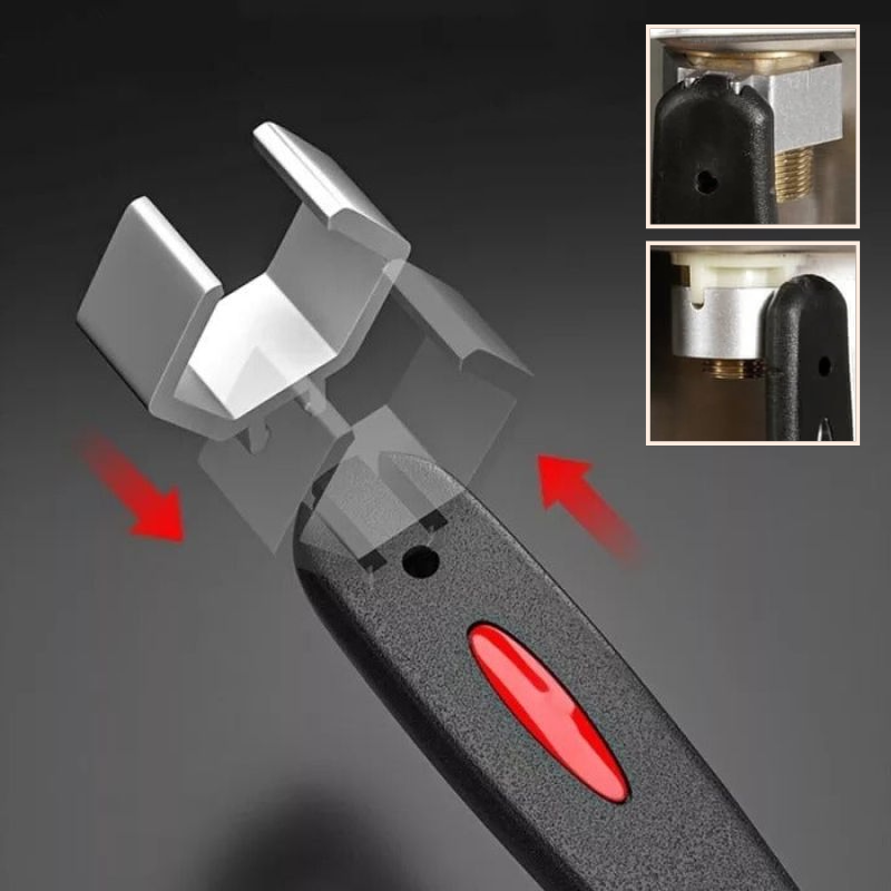 Universal Wrench – Adjustable Double-Head Spanner for Nuts & Bolts with Replaceable Heads