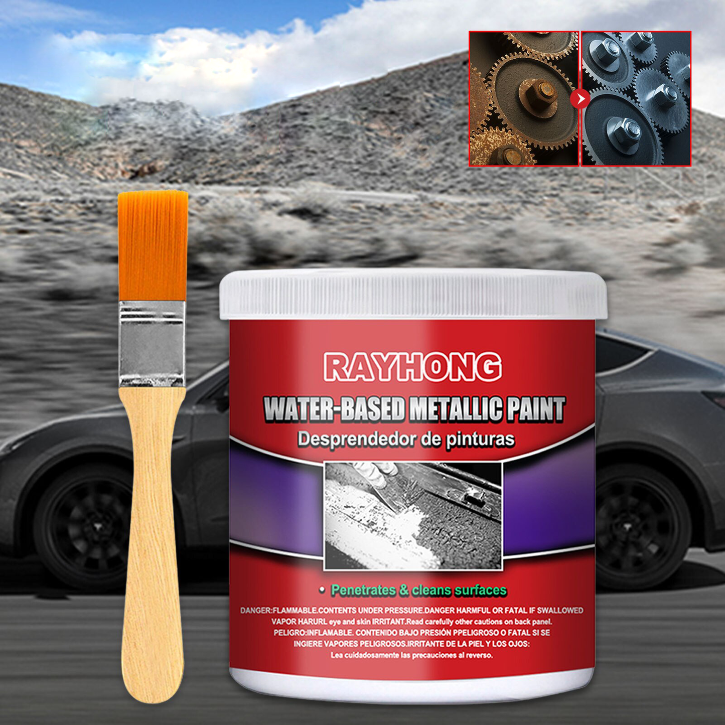 Metal Rust Cleaner – Water-Based Anti-Rust Formula for Long-Lasting Protection
