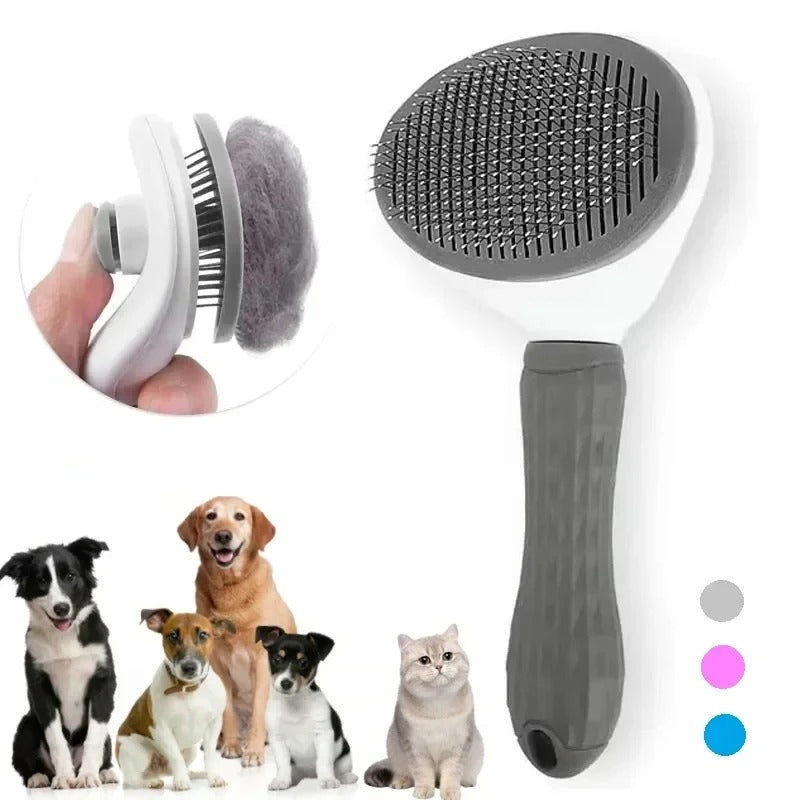 Lucie Pelage – Gentle Dematting Brush for Dogs & Cats | Tangle-Free Grooming for All Coat Types