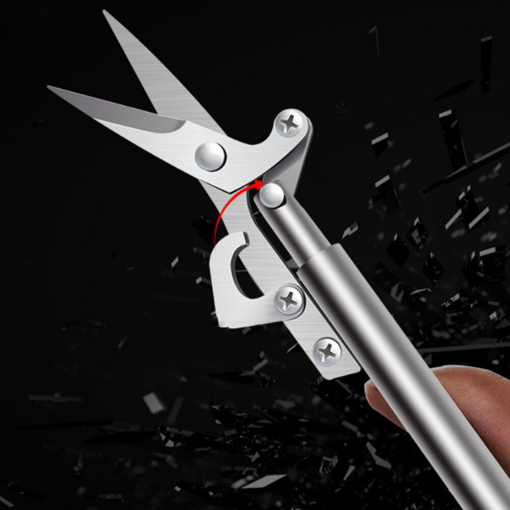 ErgoTrim Pro – Ergonomic Gardening Scissors with Long Reach & Carbon Steel Blade for Precise One-Handed Pruning