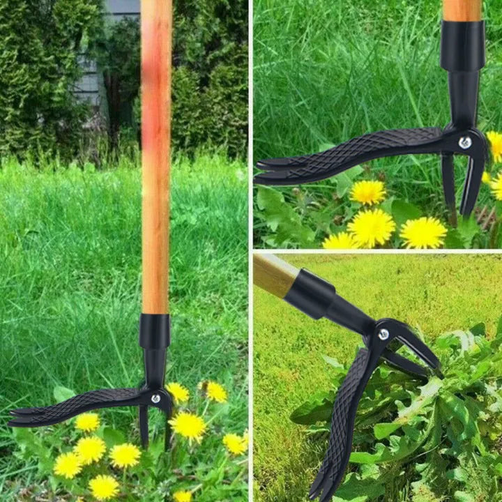 Weed Removal Tool – Iron Head for Effortless Lawn & Garden Weed Extraction