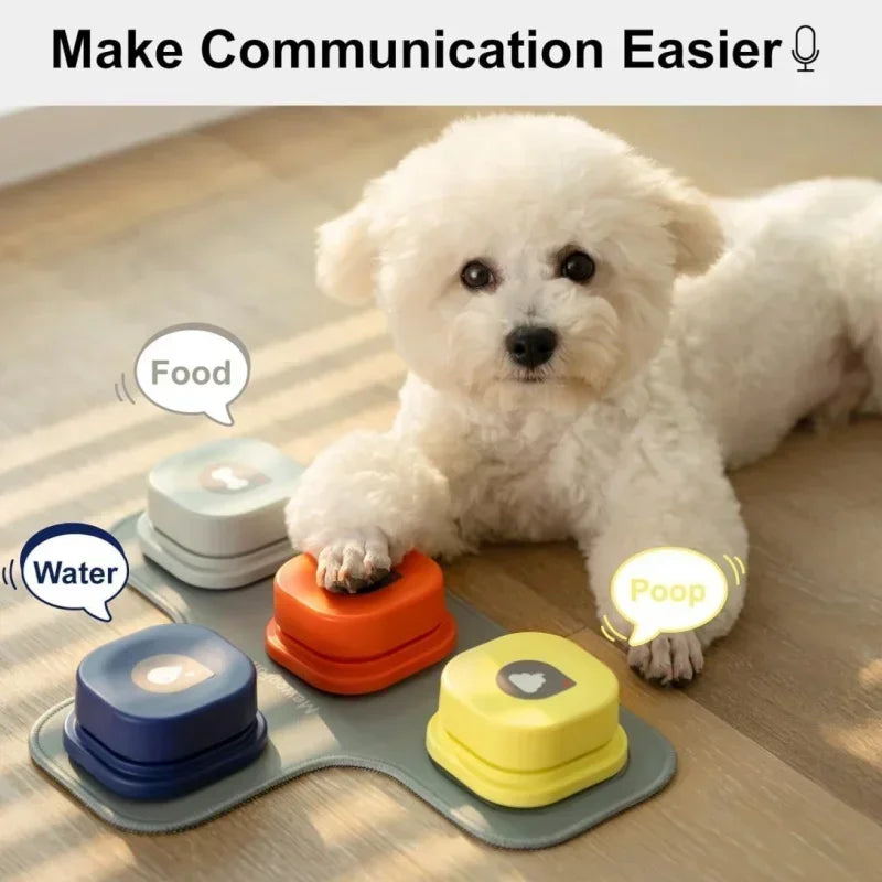 BarkTalk – Interactive Voice Buttons for Dog Communication & Training