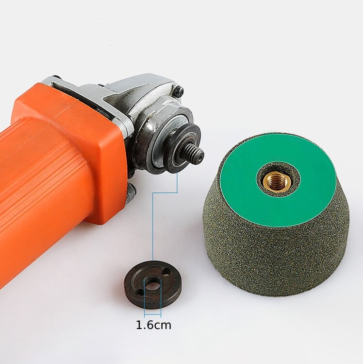 Angle Grinder Polishing Disc – Universal Tool Sharpening & Rust Removal for Efficient Metal Restoration