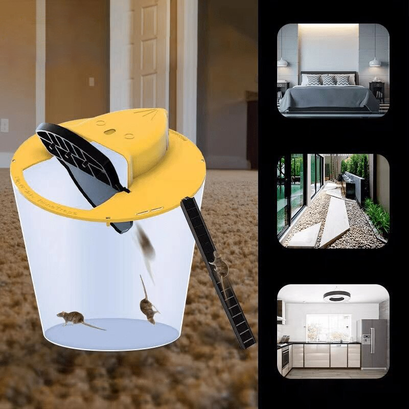 Humane Mouse Trap – Bucket Lid with Safe Release & Universal Fit