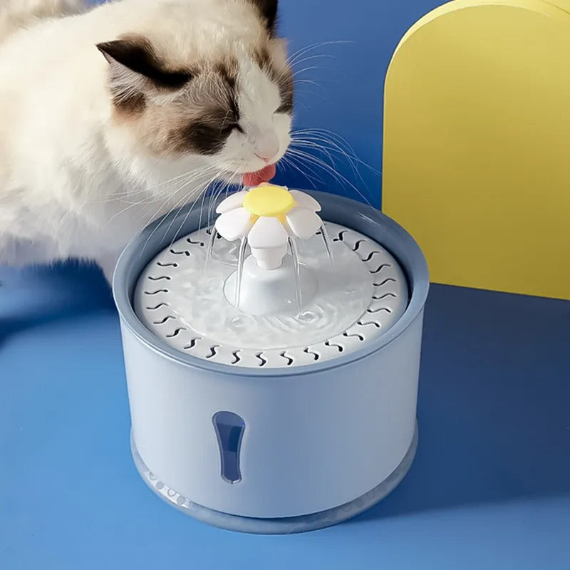 Pawoasis Pet Fountain – Automatic Water Dispenser with Filter | Fresh, Flowing Water for Cats & Dogs