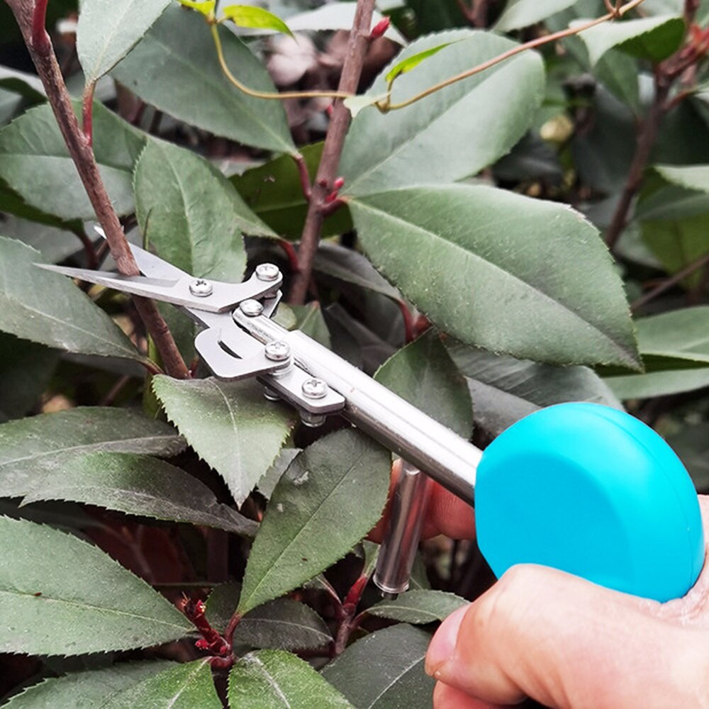 ErgoTrim Pro – Ergonomic Gardening Scissors with Long Reach & Carbon Steel Blade for Precise One-Handed Pruning