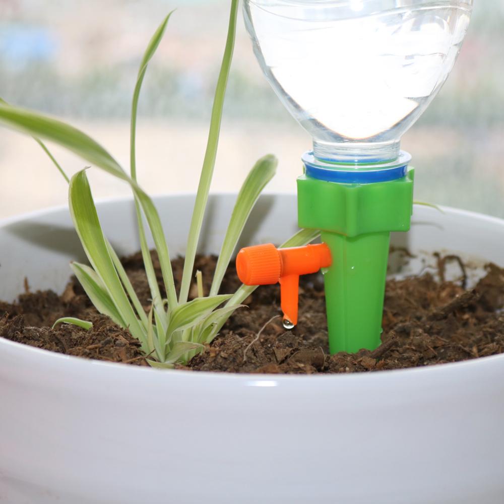 Automatic Plant Water Dropper – Self-Watering System for Indoor & Outdoor Plants | 12-Pack