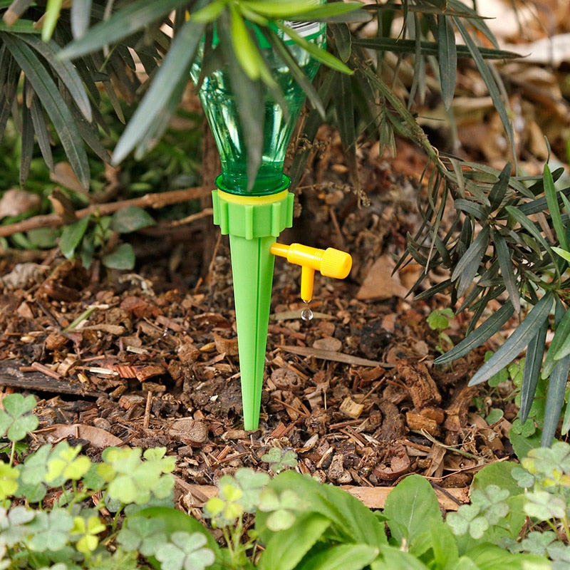 Automatic Plant Water Dropper – Self-Watering System for Indoor & Outdoor Plants | 12-Pack