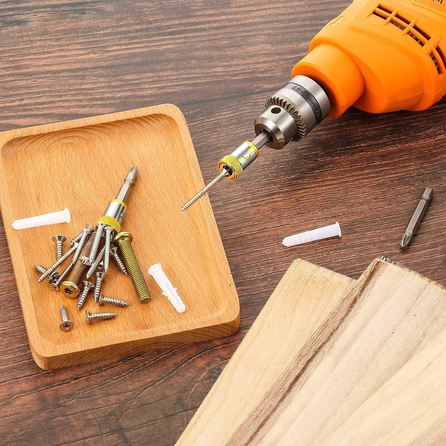 Magnetic Screwdriving Ring – Secure & Hands-Free Screw Holding for Faster, Safer Drilling
